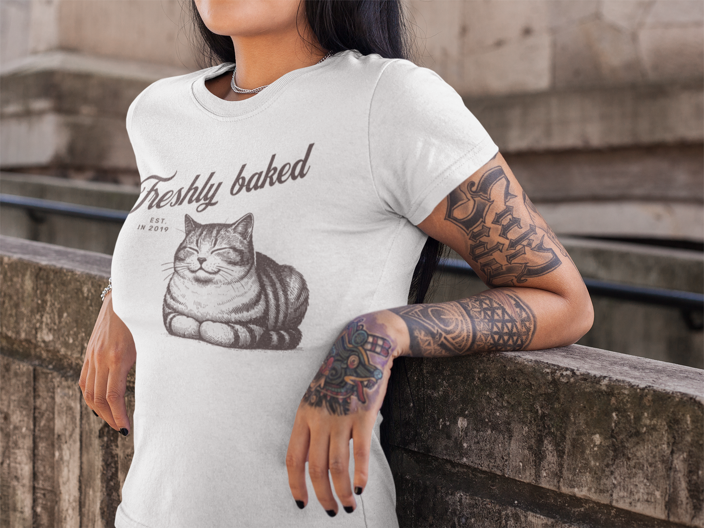 Personalized Freshly Baked Cat Loaf Tee