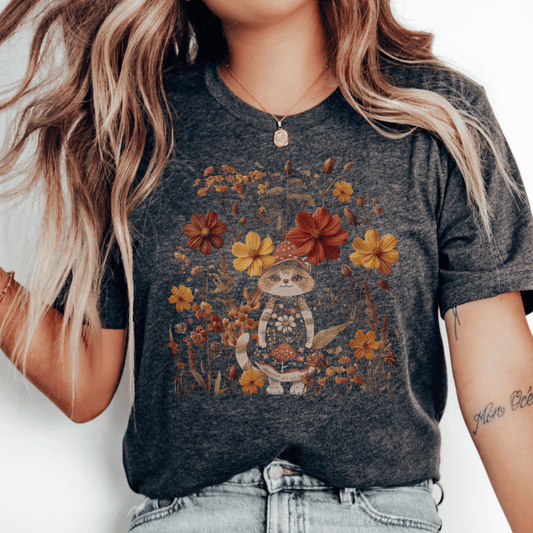 Blooming Purrfection Tee