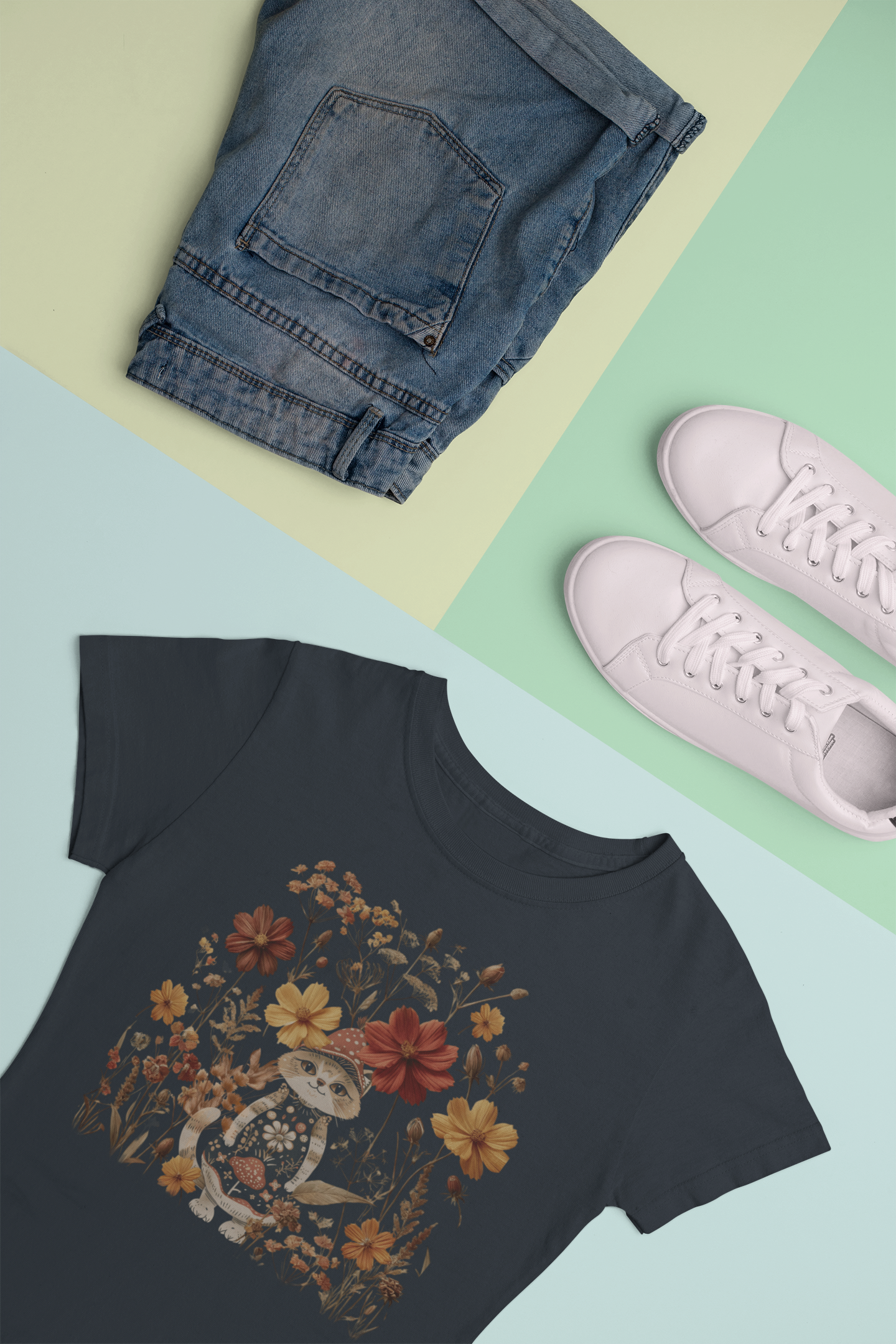 Blooming Purrfection Tee